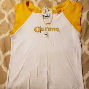 Corona Ladies Large Cropped sleeveless top